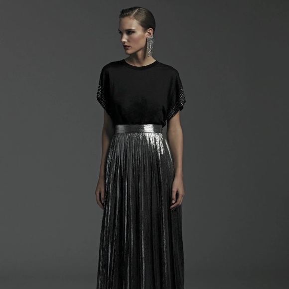 NEW! SEN Maxi Pleated Skirt